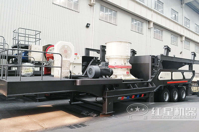 圓錐篩分移動破碎機，產(chǎn)量高，恒腔型設計